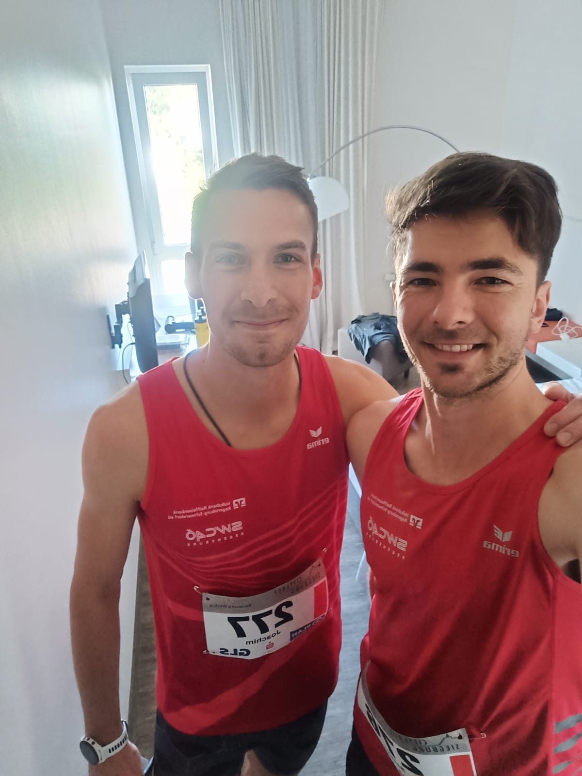 Simon Baumann und Joachim Baumer bei Deutscher
