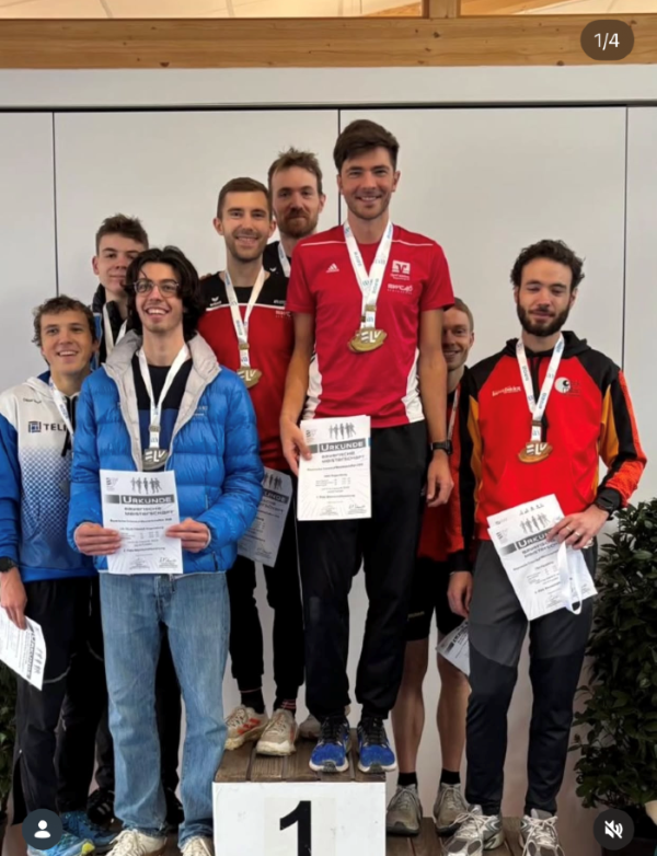 SWC Männerteam holt Cross Gold