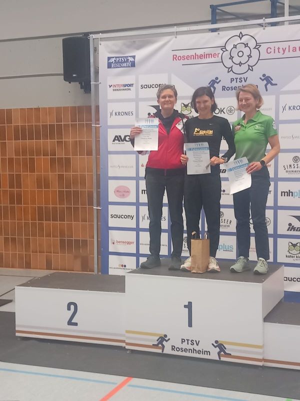 Silber für Conny Boldt und W 50 Team