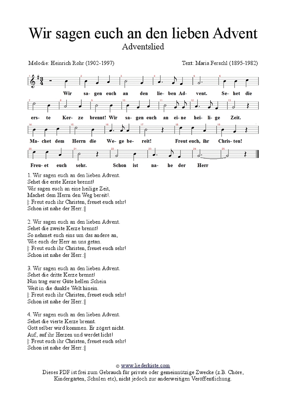 wir sagen euch an den lieben advent1000